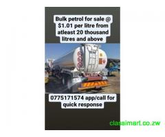Bulk petrol for sale
