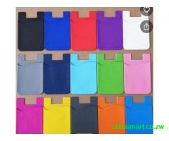 Silicon rubber card holders